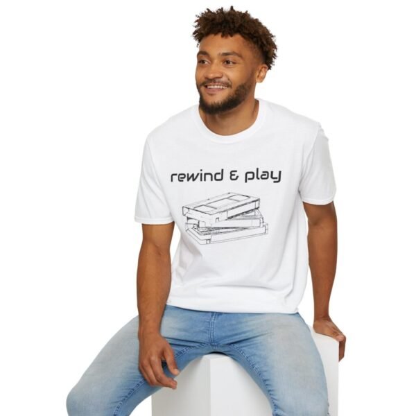90s Kid Vintage Tee | 'Rewind & Play' Retro Cassette T-Shirt | Unisex Streetwear