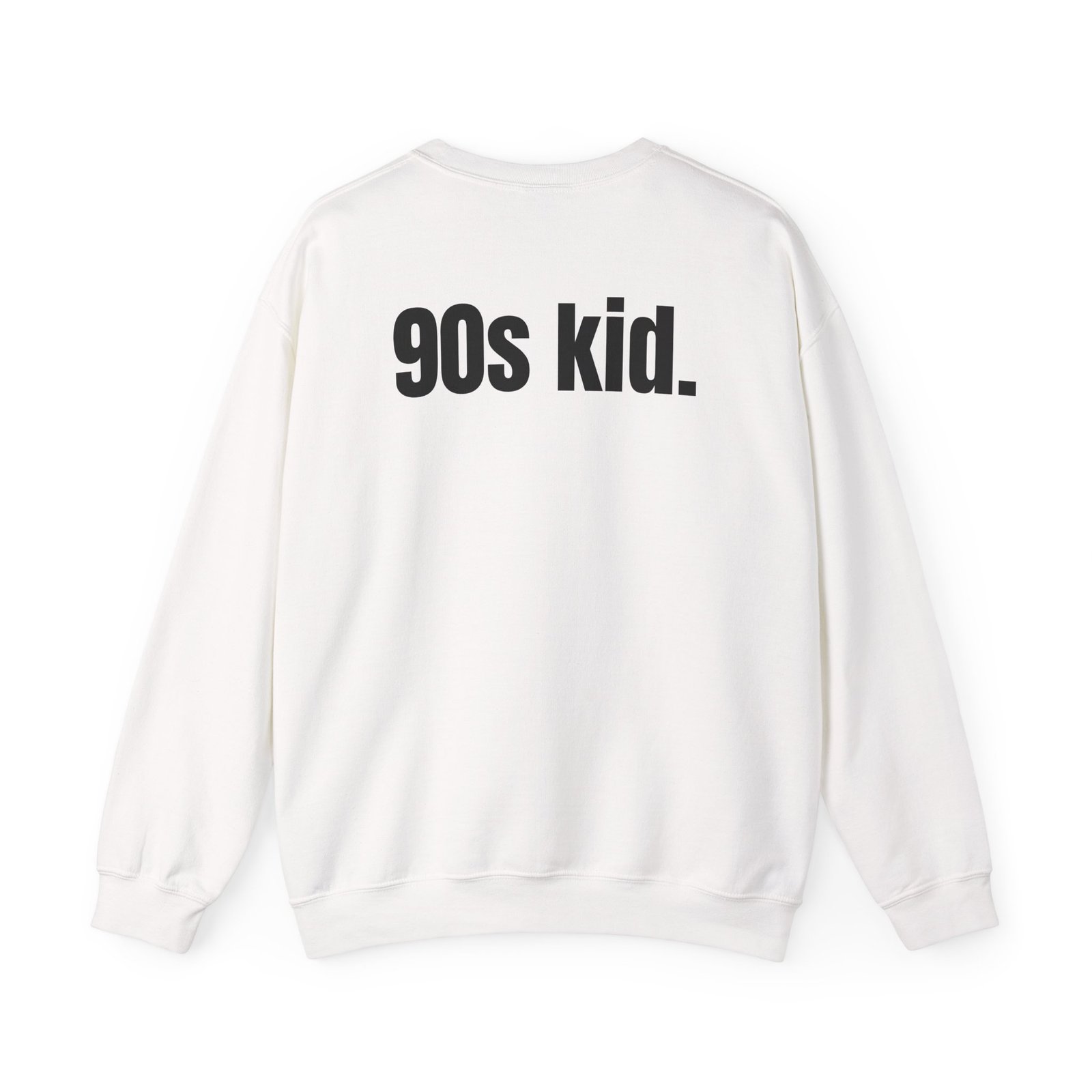 90s Kid Crewneck Sweatshirt — Vintage Stapler Sketch Graphic - Image 2