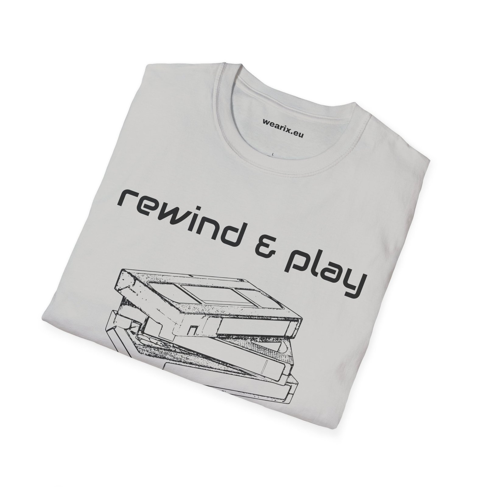 90s Kid Vintage Tee | 'Rewind & Play' Retro Cassette T-Shirt | Unisex Streetwear - Image 19