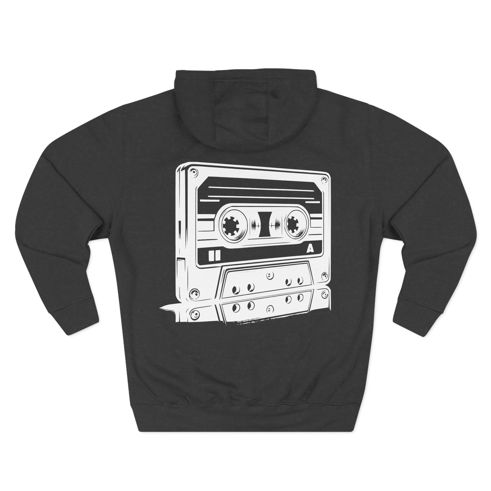 Established in Nowhere" Vintage Cassette Hoodie — Heavyweight Retro Streetwear Pullover - Image 8