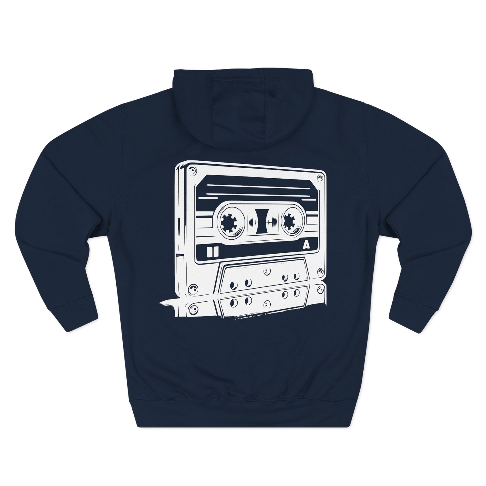 Established in Nowhere" Vintage Cassette Hoodie — Heavyweight Retro Streetwear Pullover - Image 32