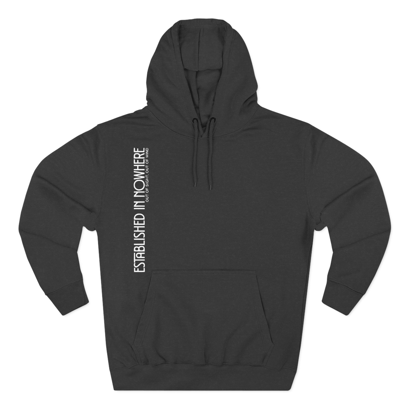 Established in Nowhere" Vintage Cassette Hoodie — Heavyweight Retro Streetwear Pullover - Image 7