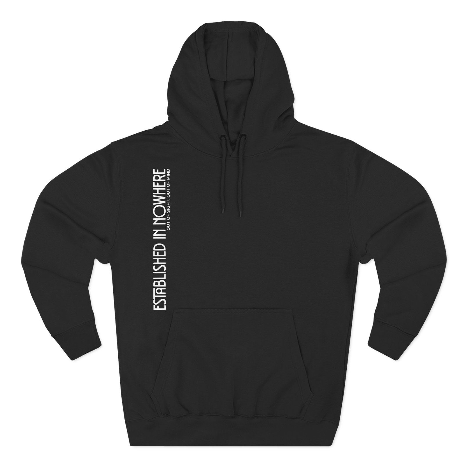 Established in Nowhere" Vintage Cassette Hoodie — Heavyweight Retro Streetwear Pullover - Image 13