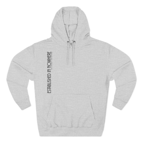 Established in Nowhere" Vintage Cassette Hoodie — Heavyweight Retro Streetwear Pullover